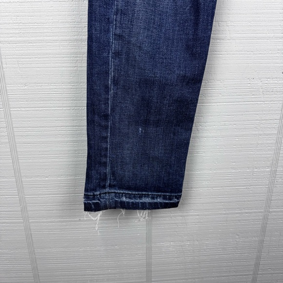 Rag & Bone Dre Colvin Blue Distressed Slim Skinny Boyfriend Jeans Low Rise 25 - Picture 3 of 8